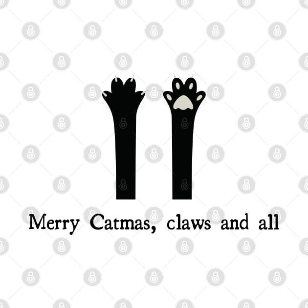 Merry Catmas, claws and all by Coldhand34