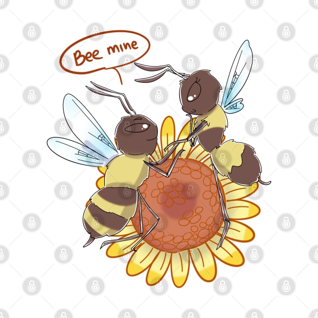 Bee Mine My Honey Bee by Colored Stardust