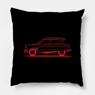 Citroen Ami 6, Ami 8 Red Pillow