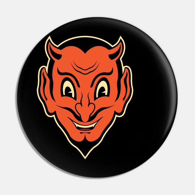 Vintage Devil Pin by DesignWise