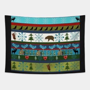 Mountain retreat Tapestry