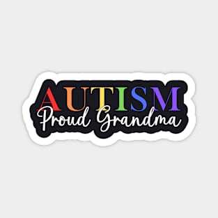 Proud Autism Grandma Magnet