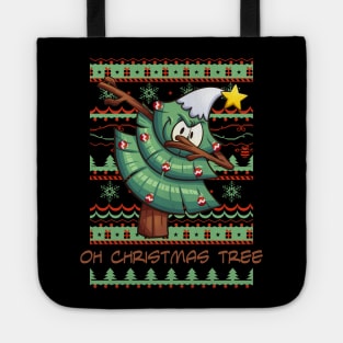 Dabbing Christmas Tree - Dab Dance Song Title 1 Tote