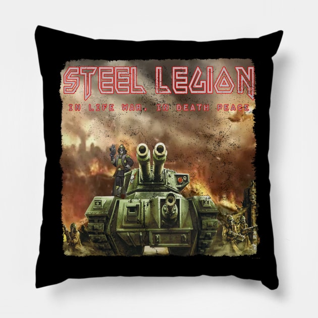 Steel legion Pillow by Wykd_Life