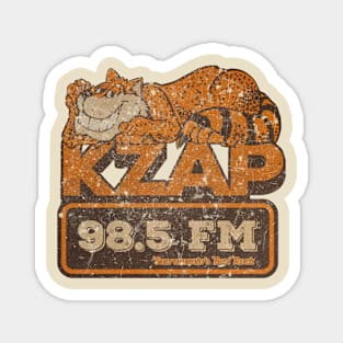 Vintage 60's KZAP 98.5 FM Magnet