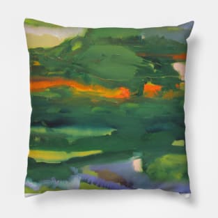 Andean Landscape Pillow