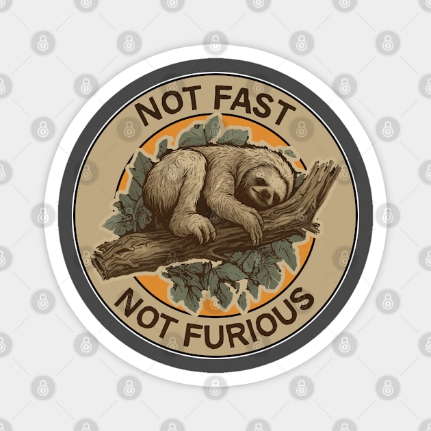 Funny Sloth Magnet by NineBlack