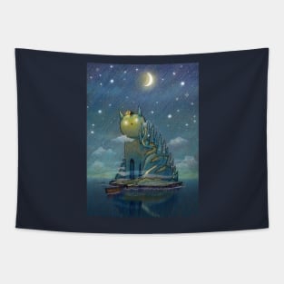 Mysterious Catisland Tapestry