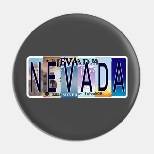 Nevada License Plates Pin