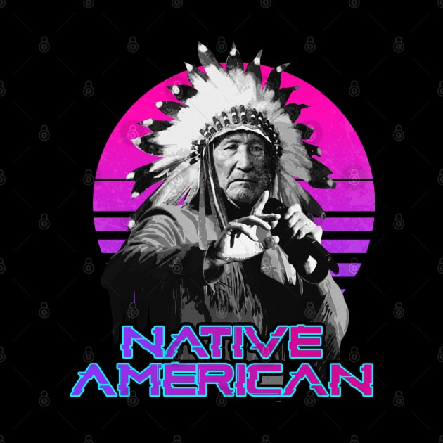 King Native American Rapper by jamedleo