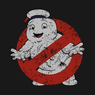 Mini Puft Logo (aged and weathered)(Ghostbusters: Afterlife) T-Shirt