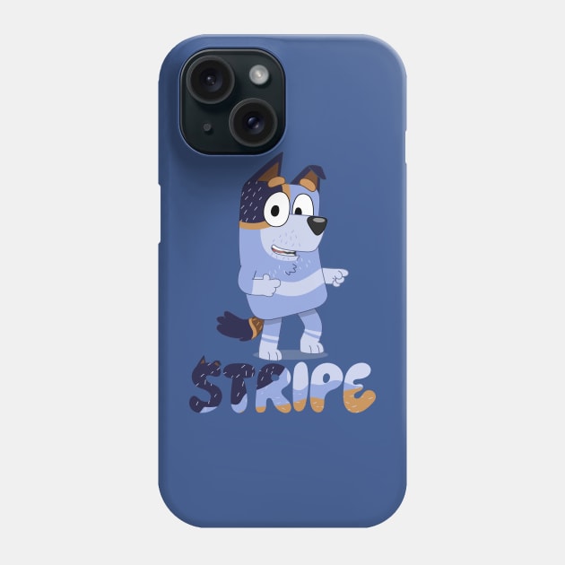 Uncle Stripe Dog Phone Case by KOMIKRUKII