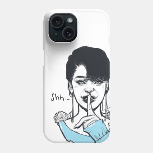 Shh Quiet time Phone Case