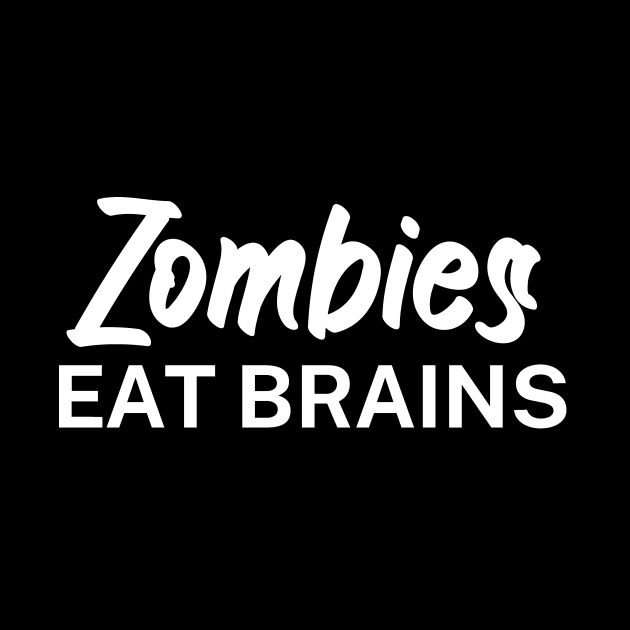 Zombies eat brains by maxcode