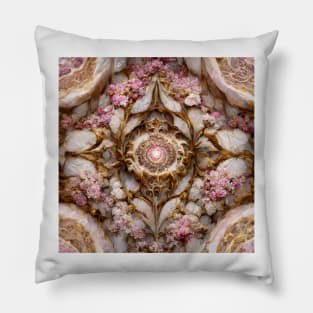 Ethereal rose IV Pillow