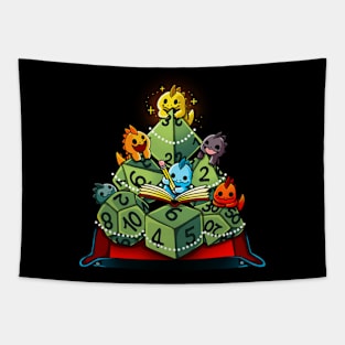 Dice Tray Christmas Tapestry