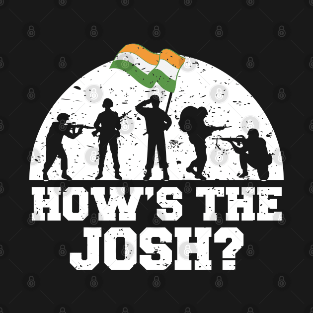How is the Josh Hindi India Quote Slogan by alltheprints