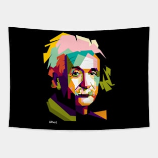 Einstein In Pop Art Trend Tapestry
