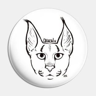 Ink Caracal Pin