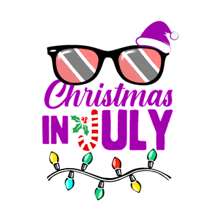 Trini Christmas In July | Trinidad And Tobago T-Shirt