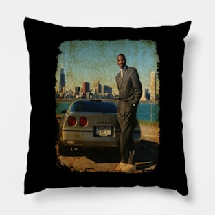 Michael Jordan Old Style Vintage Pillow