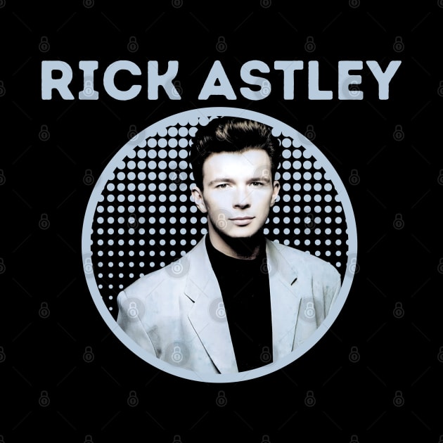 rick astley || light blue by claudia awes