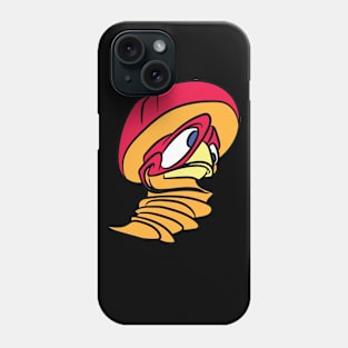 Graffiti Bird Tag Phone Case