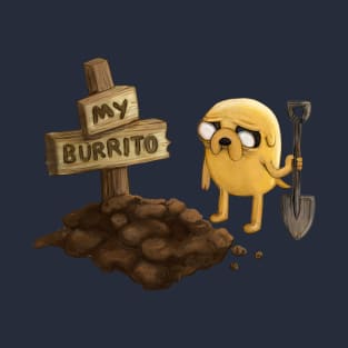 R.I.P Everything Burrito - Adventure Time fan art T-Shirt