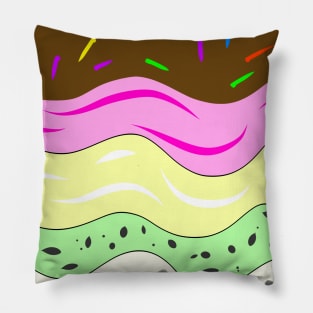 Ice cream sundae Pillow