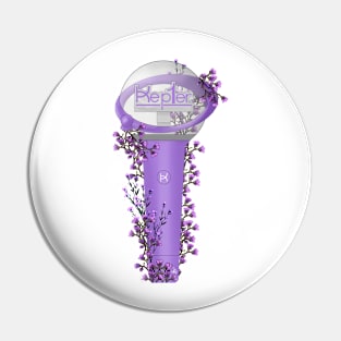 Kepler Floral Lightstick kpop Pin