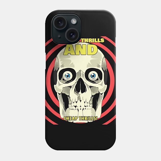 Horror Movie Chills, thrills and cheap thrills! 1 Phone Case by GoodTimeOnElmStreet