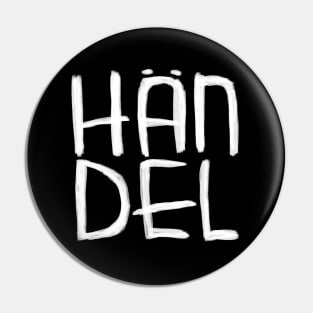 Classical Composer Händel Pin