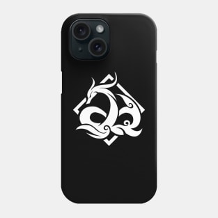 Genshin Impact Neuvillette Emblem - White Phone Case