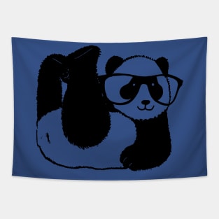 panda wearing glasses 1 Tapestry