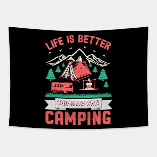 Camping Tapestry