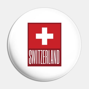 Switzerland Country Symbol Pin