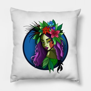 Tropical Queen Pillow