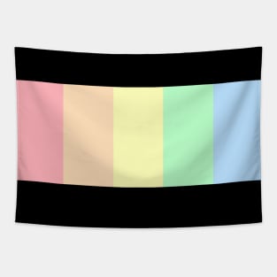 Equality rainbow in pastel colors Tapestry