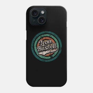 Leon Russell // Retro Circle Crack Vintage Phone Case