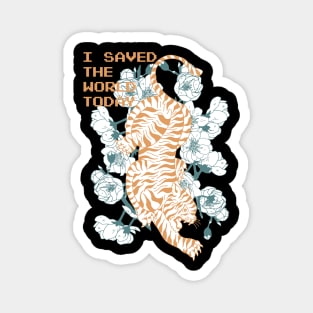 I save the world today Magnet