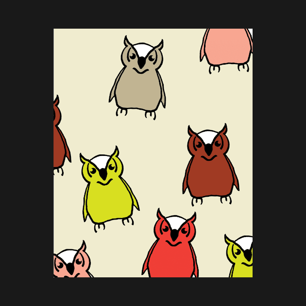 Owl Pattern by AnimalPatterns