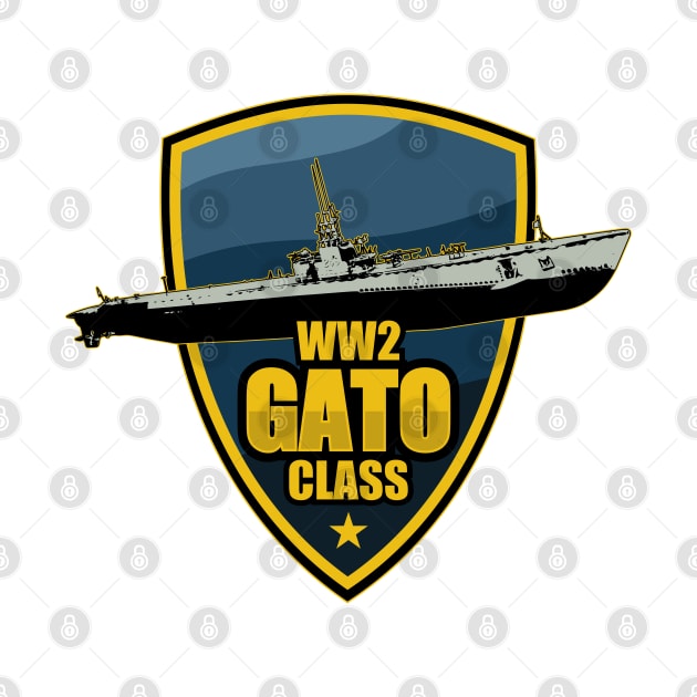 Gato-Class Submarine by TCP