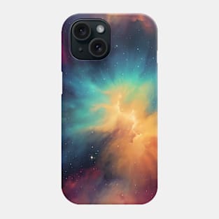 Nebula inspired pattern Phone Case