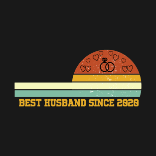 best husband since 2020 ,1st wedding anniversary gift for husband T-Shirt