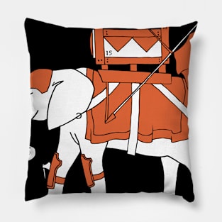 War Elephant Pillow