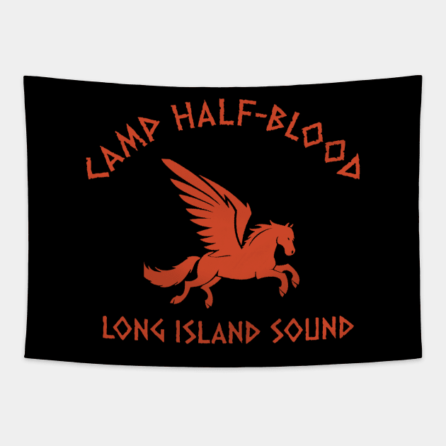 Camp Half-Blood Long Island Sound Tapestry by Bigfinz