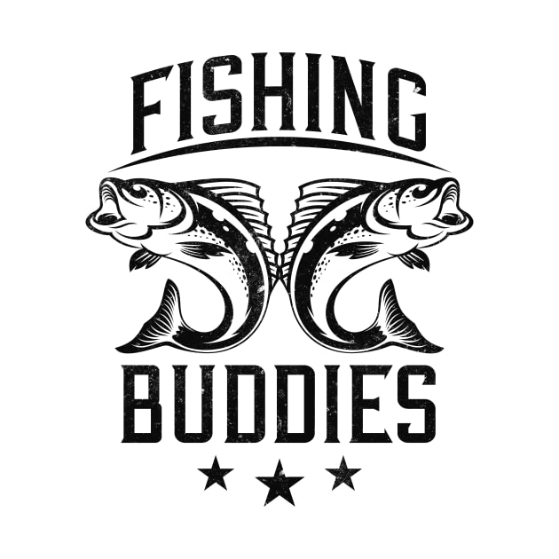 Angler Buddies Fishing by Foxxy Merch