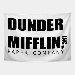 The office - dunder mifflin logo - tv show Tapestry