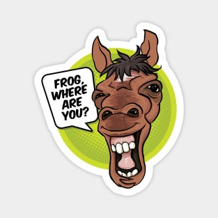 Froggy Horse Magnet