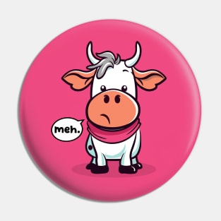 Millennial Cow Pin